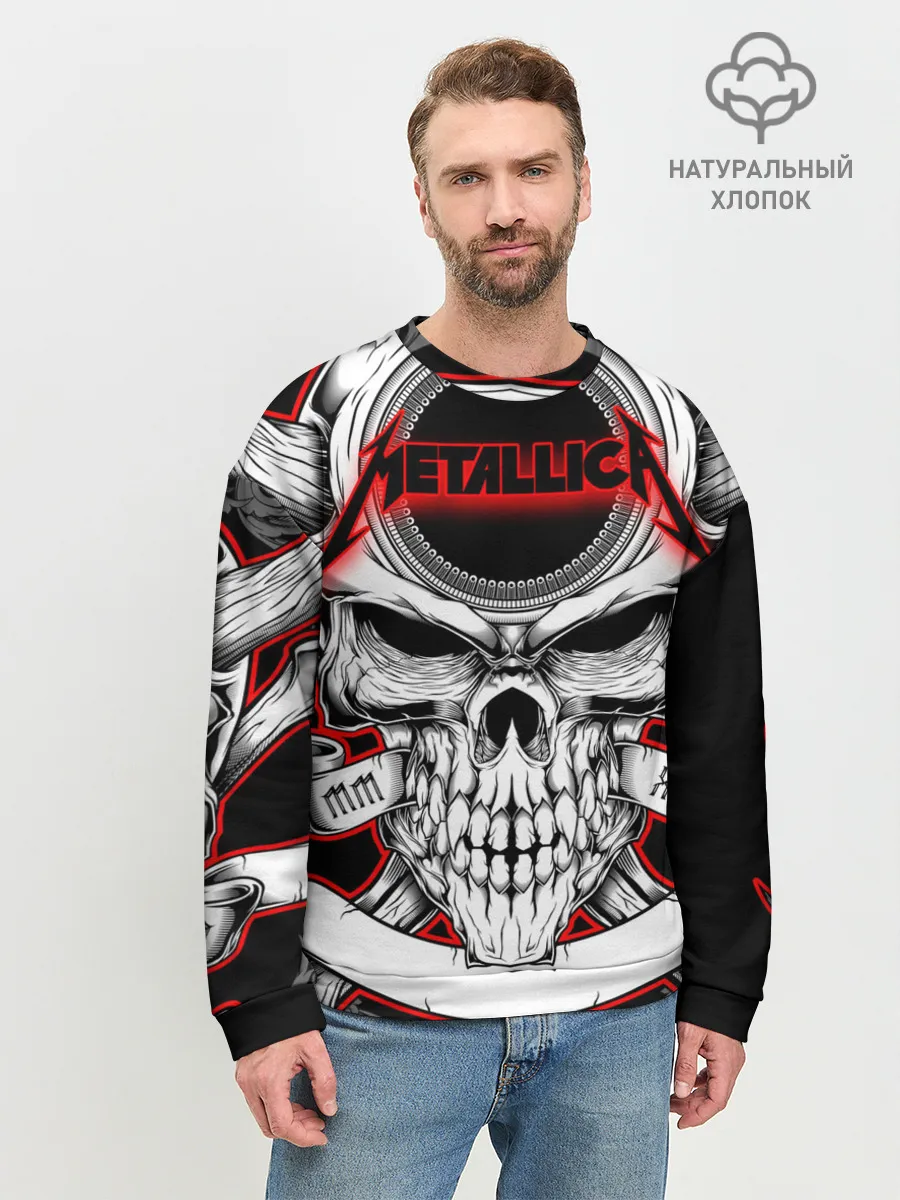 Мужской свитшот базовый / Metallica
