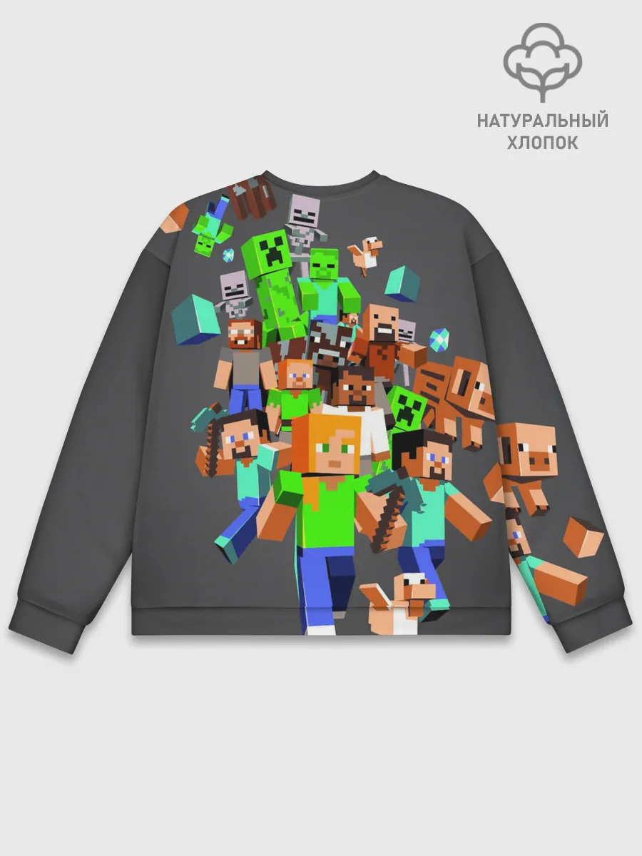 Мужской свитшот базовый / MINECRAFT ONLINE
