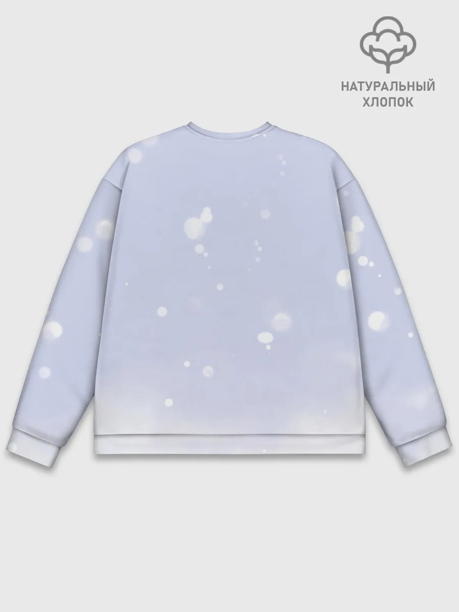 Мужской свитшот базовый / Hatsune Miku. Winter