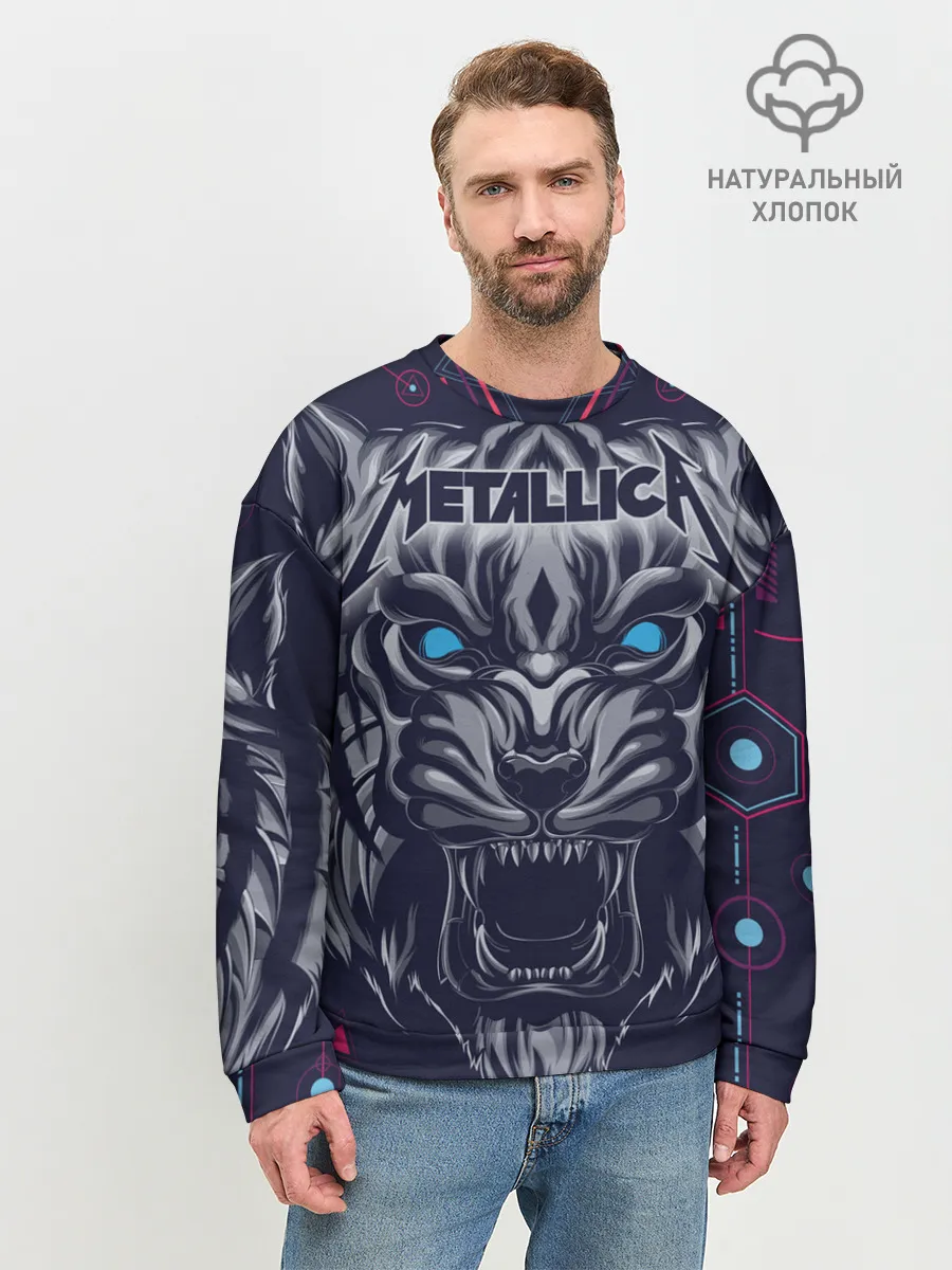 Мужской свитшот базовый / Metallica