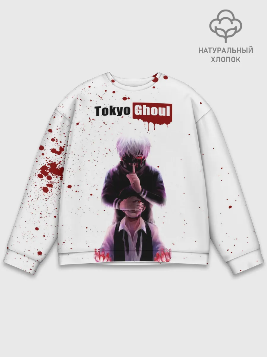Мужской свитшот базовый / Токийский гуль
