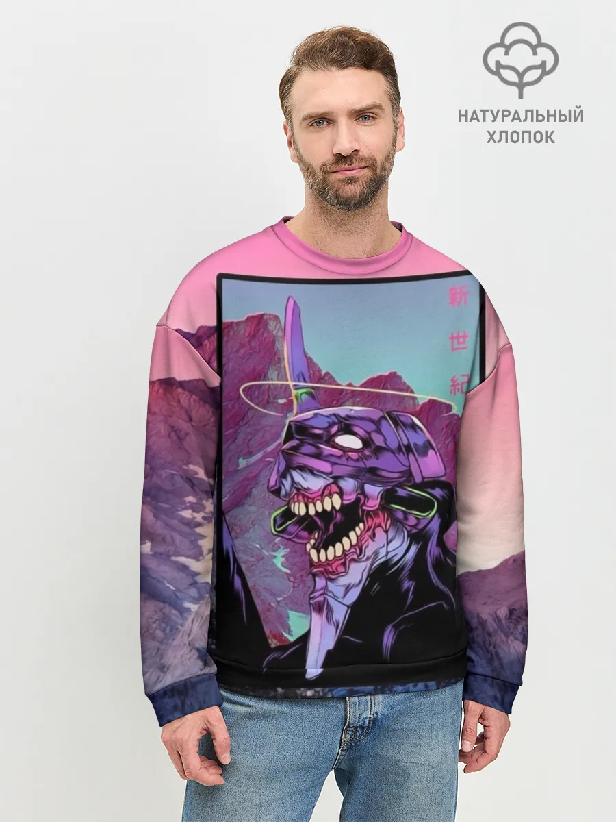 Мужской свитшот базовый / Evangelion2