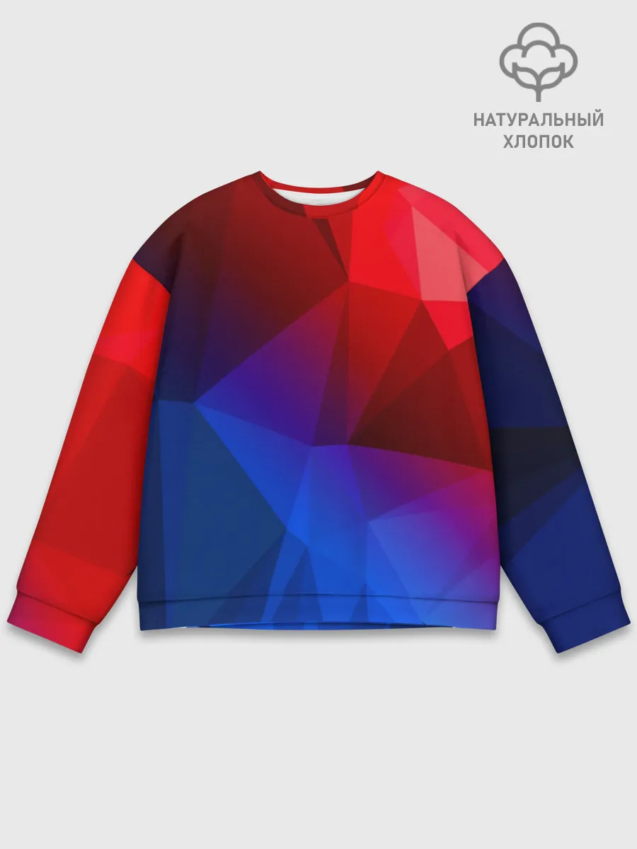 Мужской свитшот базовый / RED&BLUE