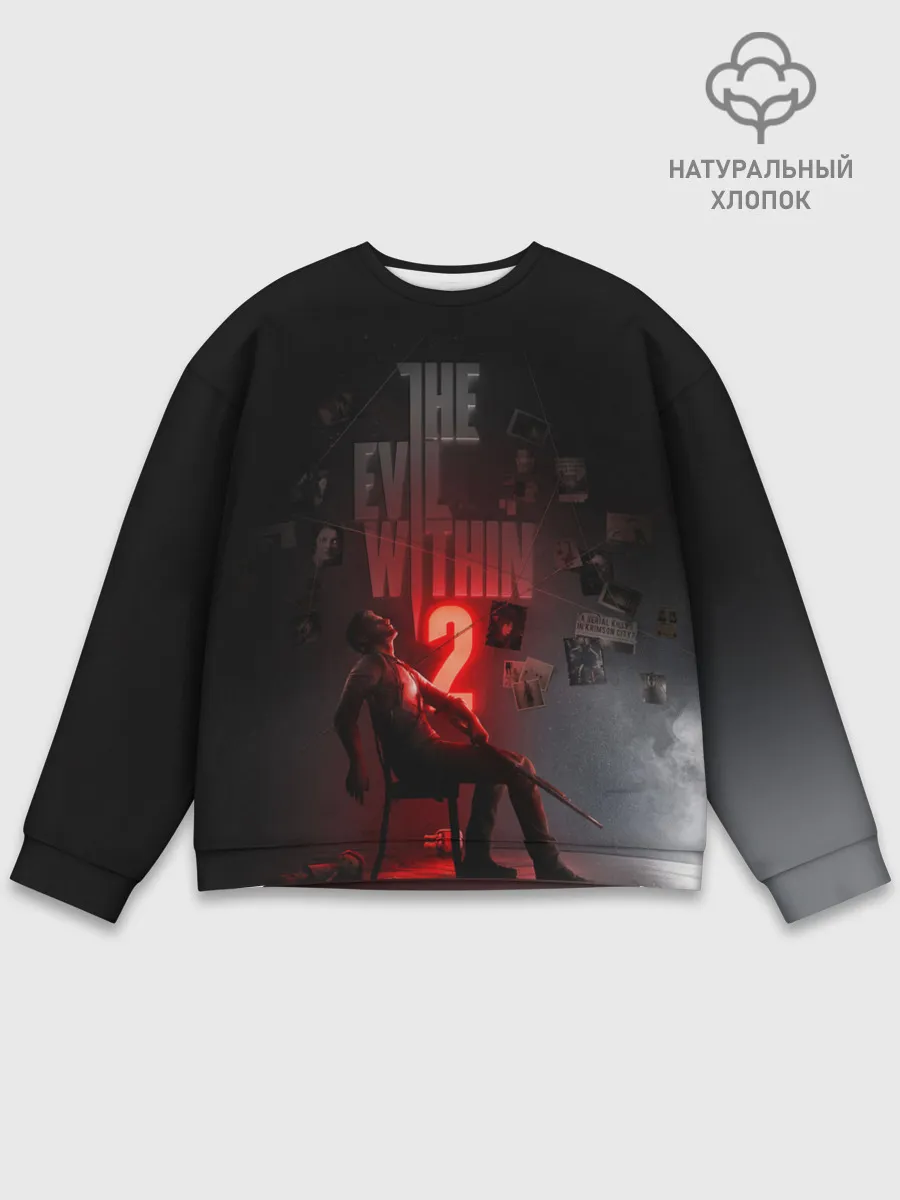 Мужской свитшот базовый / The Evil Within 2