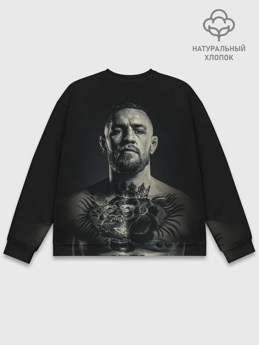 Мужской свитшот базовый / Конор Макгрегор