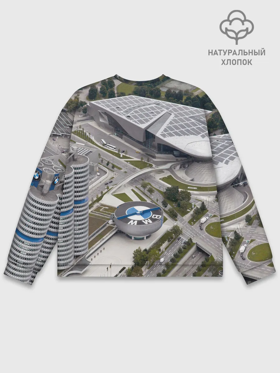 Мужской свитшот базовый / BMW city