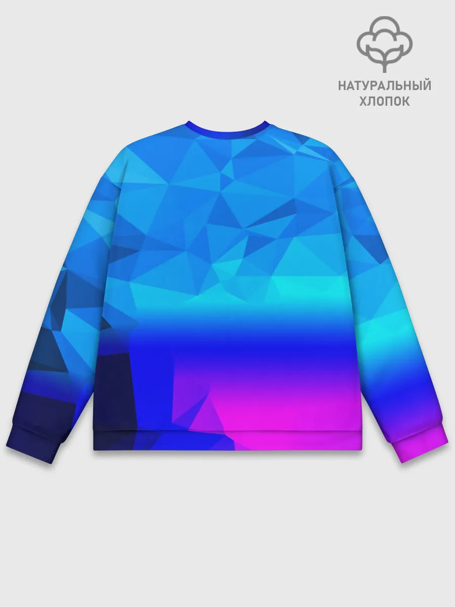 Мужской свитшот базовый / ABSTRACT NEON