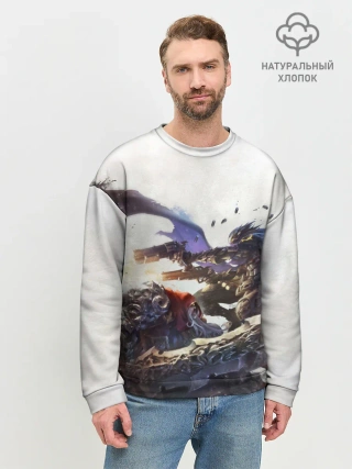 Мужской свитшот базовый / Darksiders Genesis