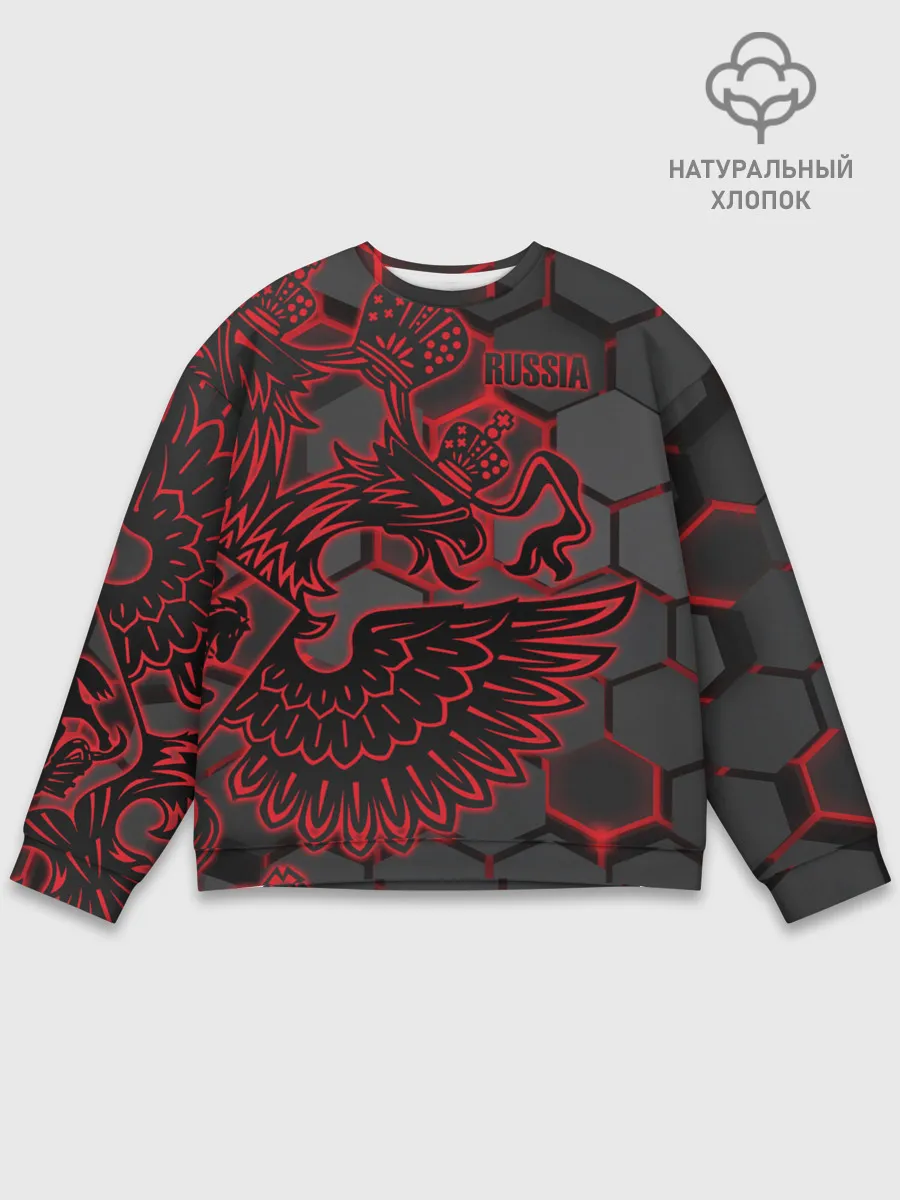 Мужской свитшот базовый / RUSSIA Lifestyle