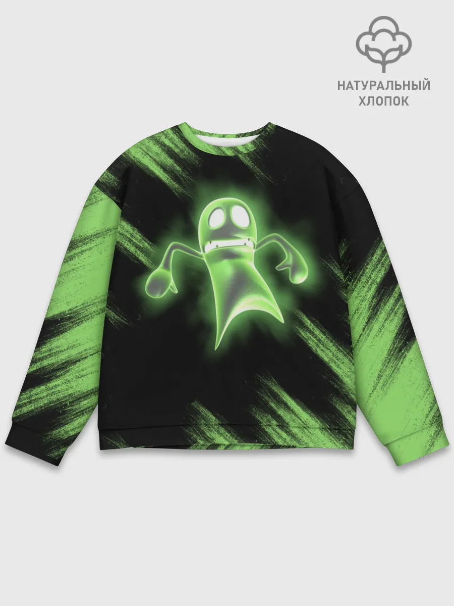 Мужской свитшот базовый / Luigis Mansion