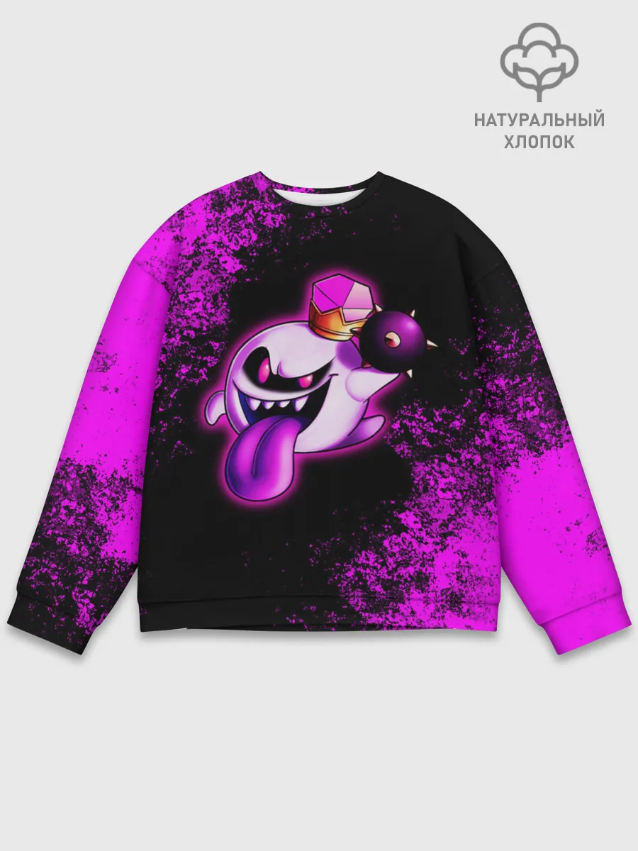 Мужской свитшот базовый / Luigis Mansion