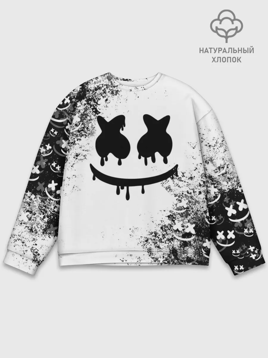 Мужской свитшот базовый / Marshmello