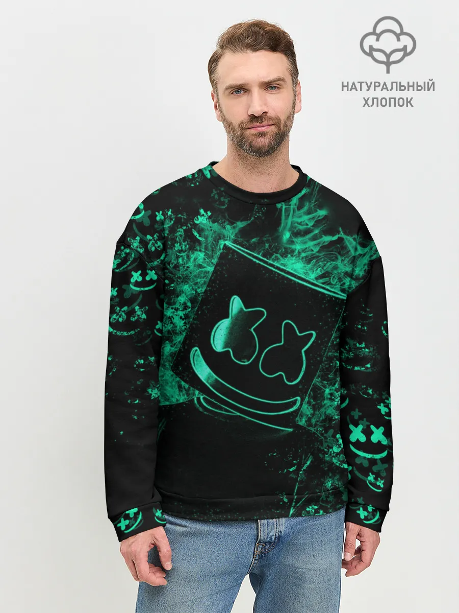 Мужской свитшот базовый / Marshmello