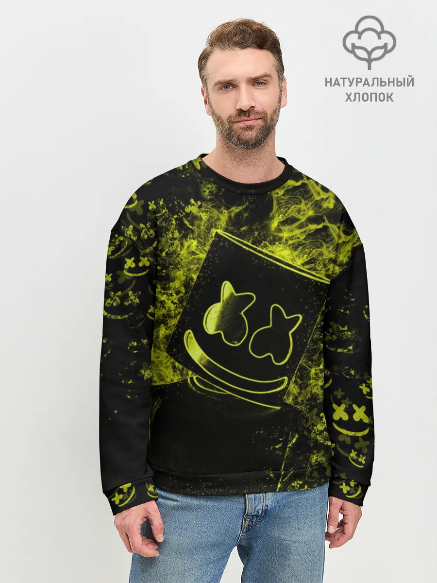 Мужской свитшот базовый / Marshmello