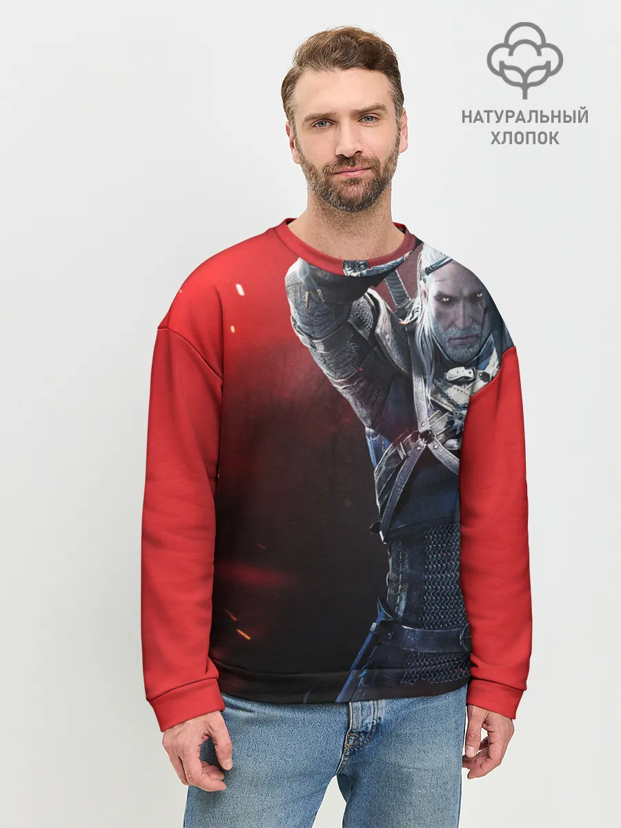 Мужской свитшот базовый / ВЕДЬМАК