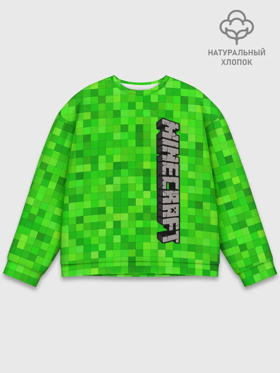 Мужской свитшот базовый / MINECRAFT