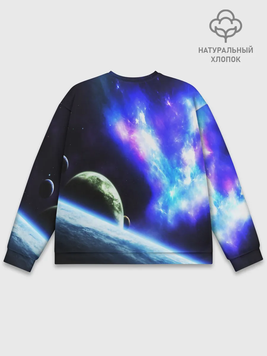 Мужской свитшот базовый / ЗЕМЛЯ