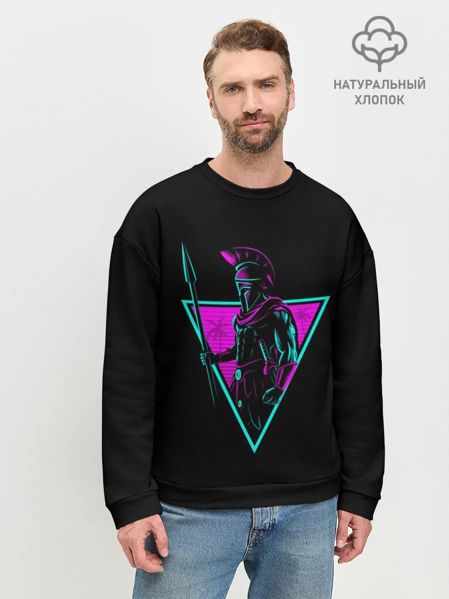 Мужской свитшот базовый / Spartan Retro Neon