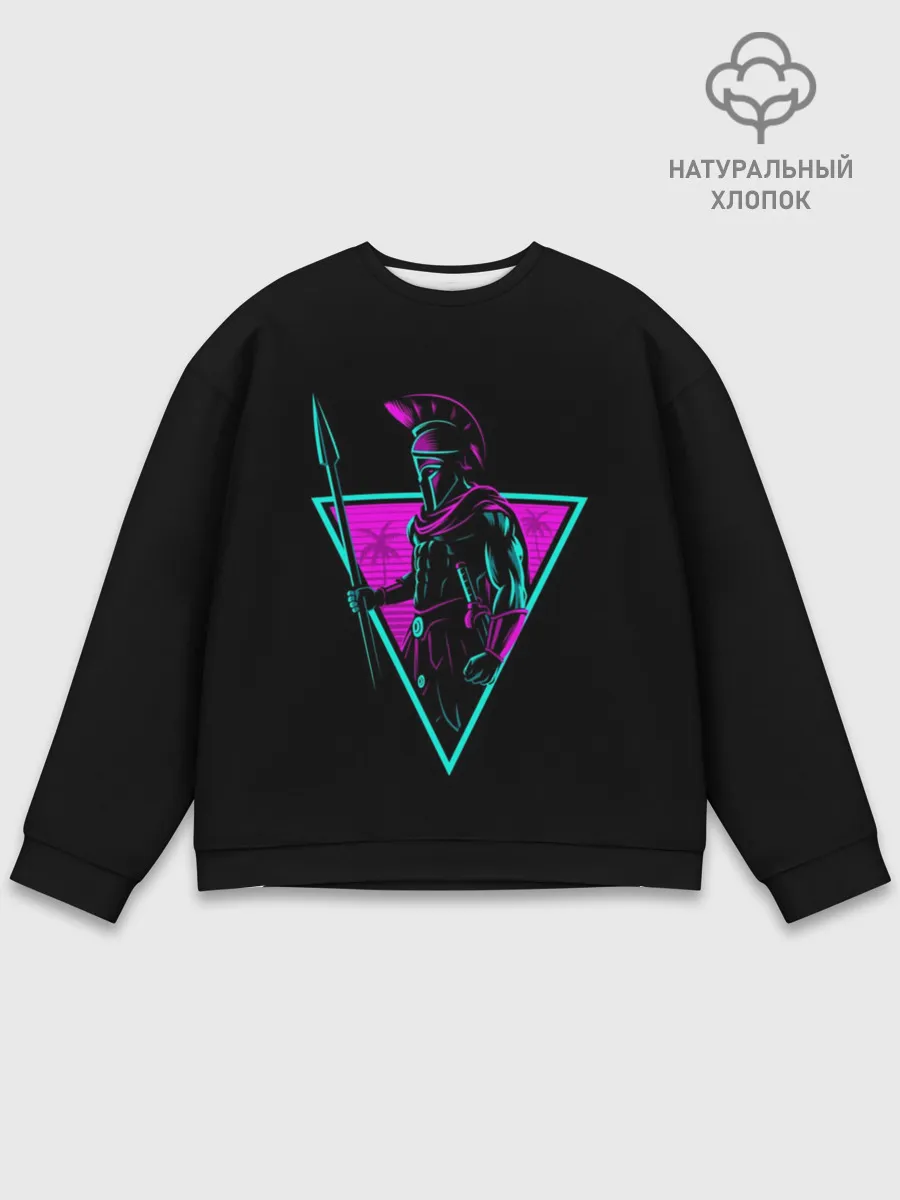 Мужской свитшот базовый / Spartan Retro Neon