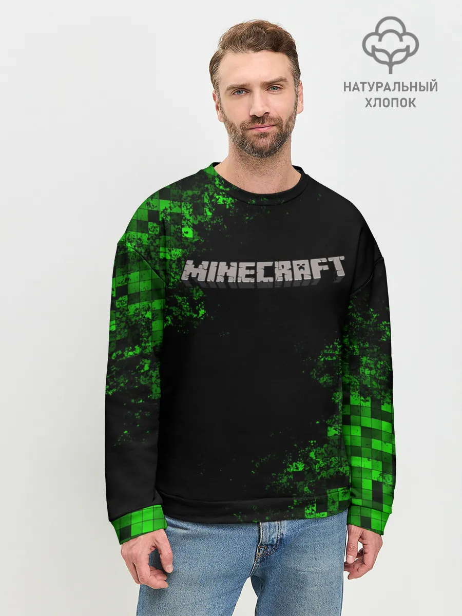 Мужской свитшот базовый / MINECRAFT