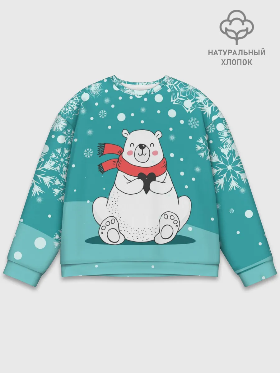 Мужской свитшот базовый / North bear