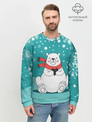 Мужской свитшот базовый / North bear