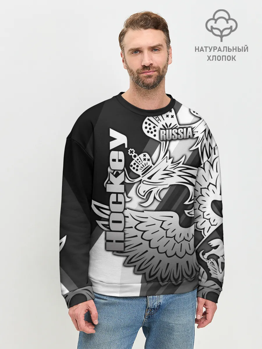 Мужской свитшот базовый / Hockey