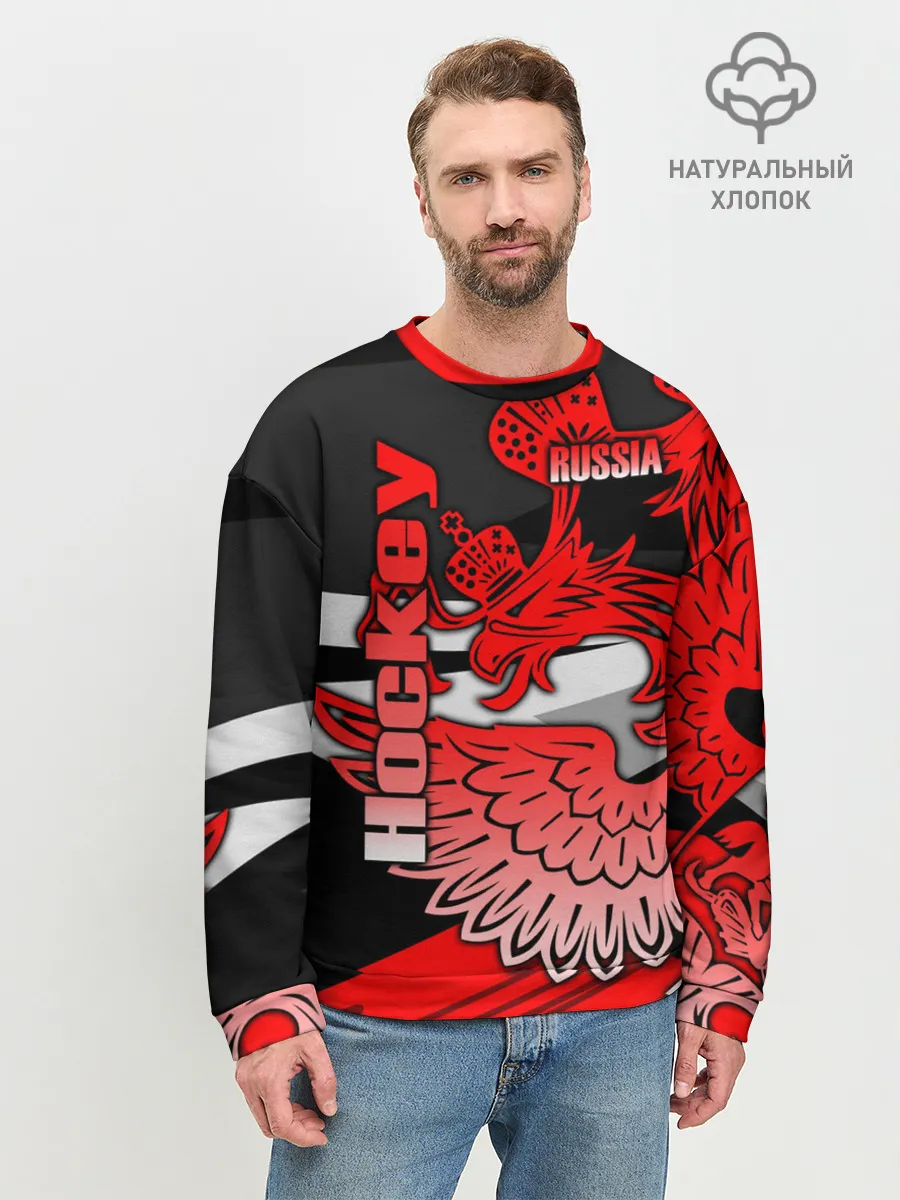 Мужской свитшот базовый / Hockey