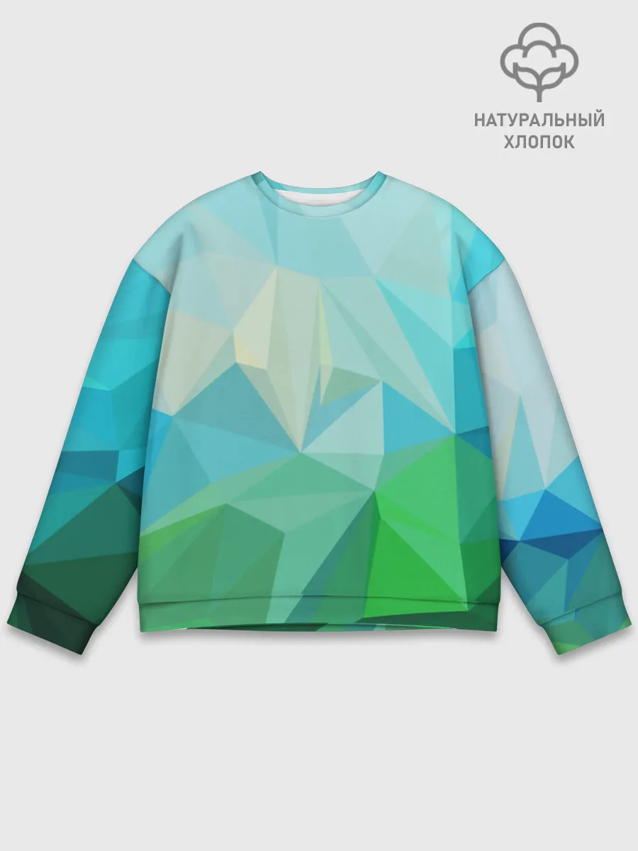 Мужской свитшот базовый / GEOMETRY