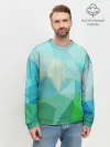 Мужской свитшот базовый / GEOMETRY