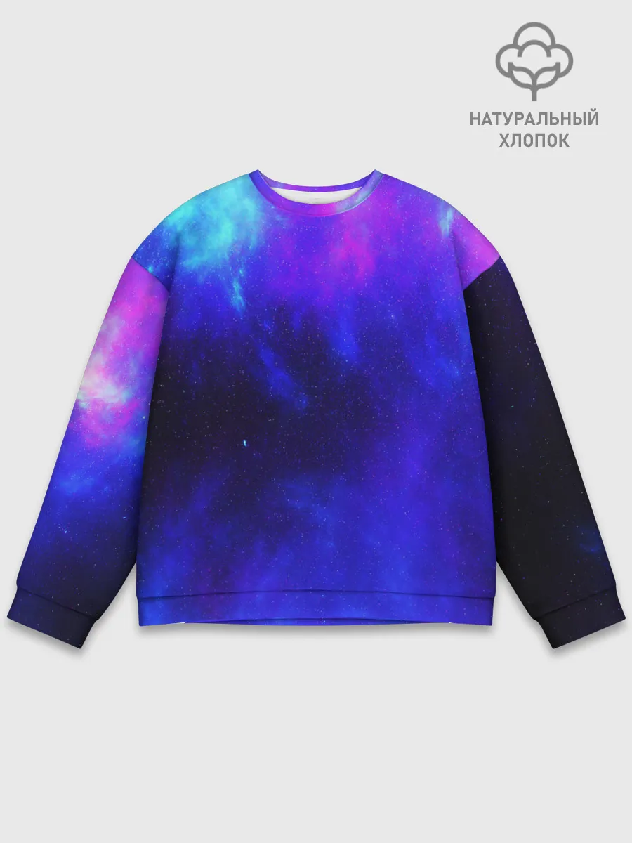 Мужской свитшот базовый / СЕВЕРНОЕ СИЯНИЕ