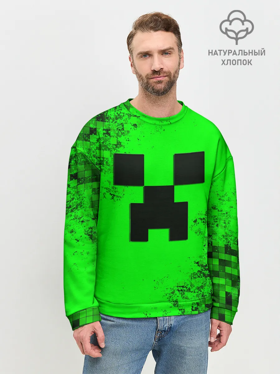 Мужской свитшот базовый / MINECRAFT