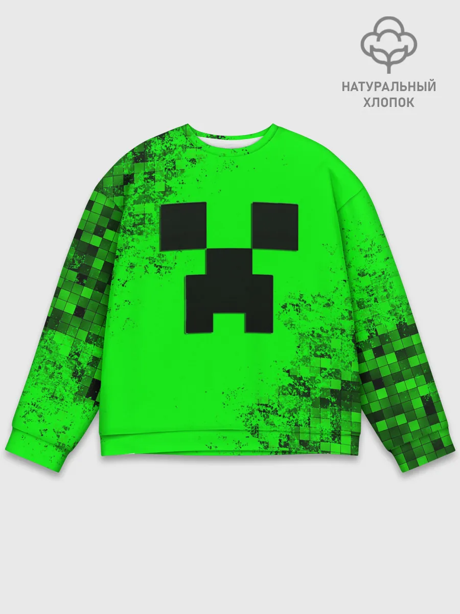 Мужской свитшот базовый / MINECRAFT