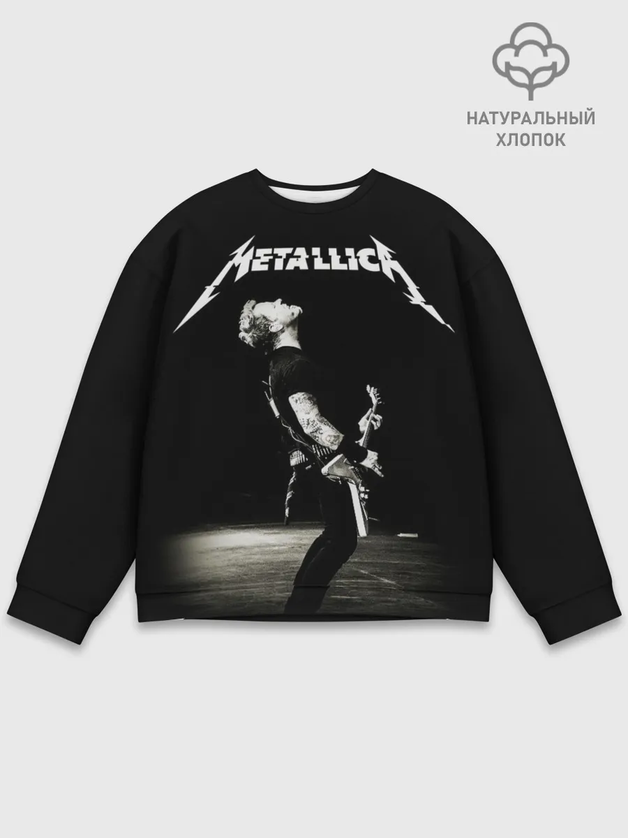 Мужской свитшот базовый / Metallica