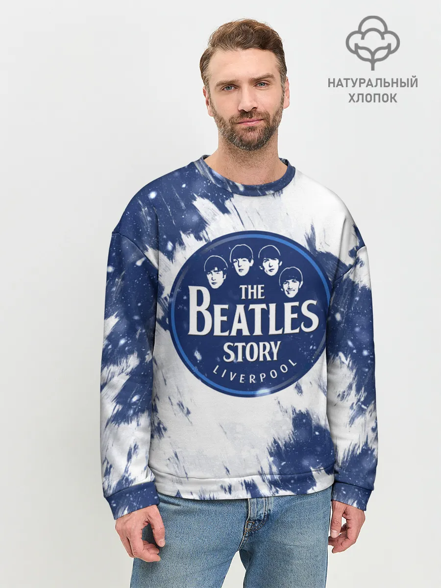 Мужской свитшот базовый / The Beatles