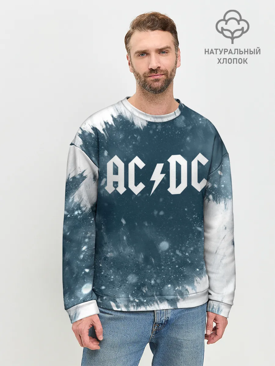Мужской свитшот базовый / AC/DC