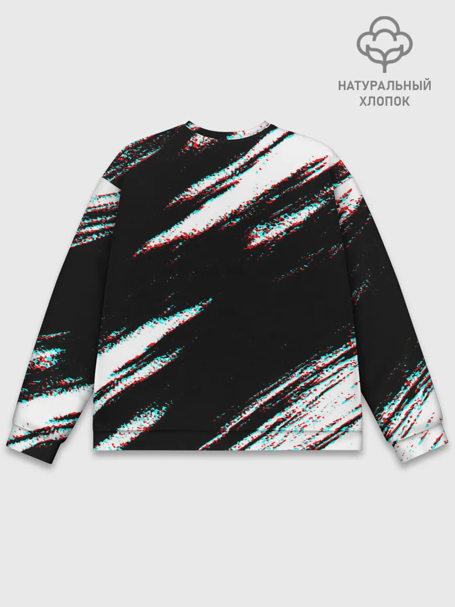 Мужской свитшот базовый / Samurai | Glitch.