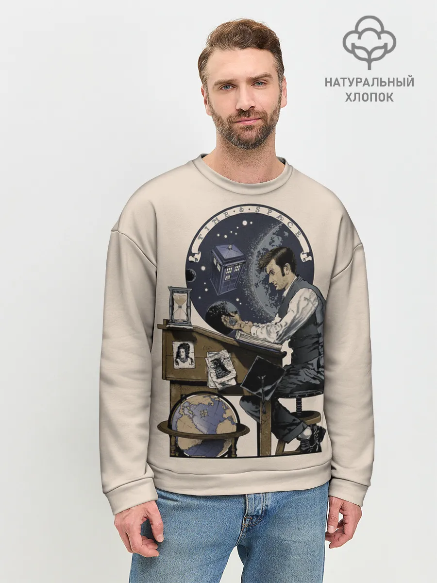 Мужской свитшот базовый / Doctor Who