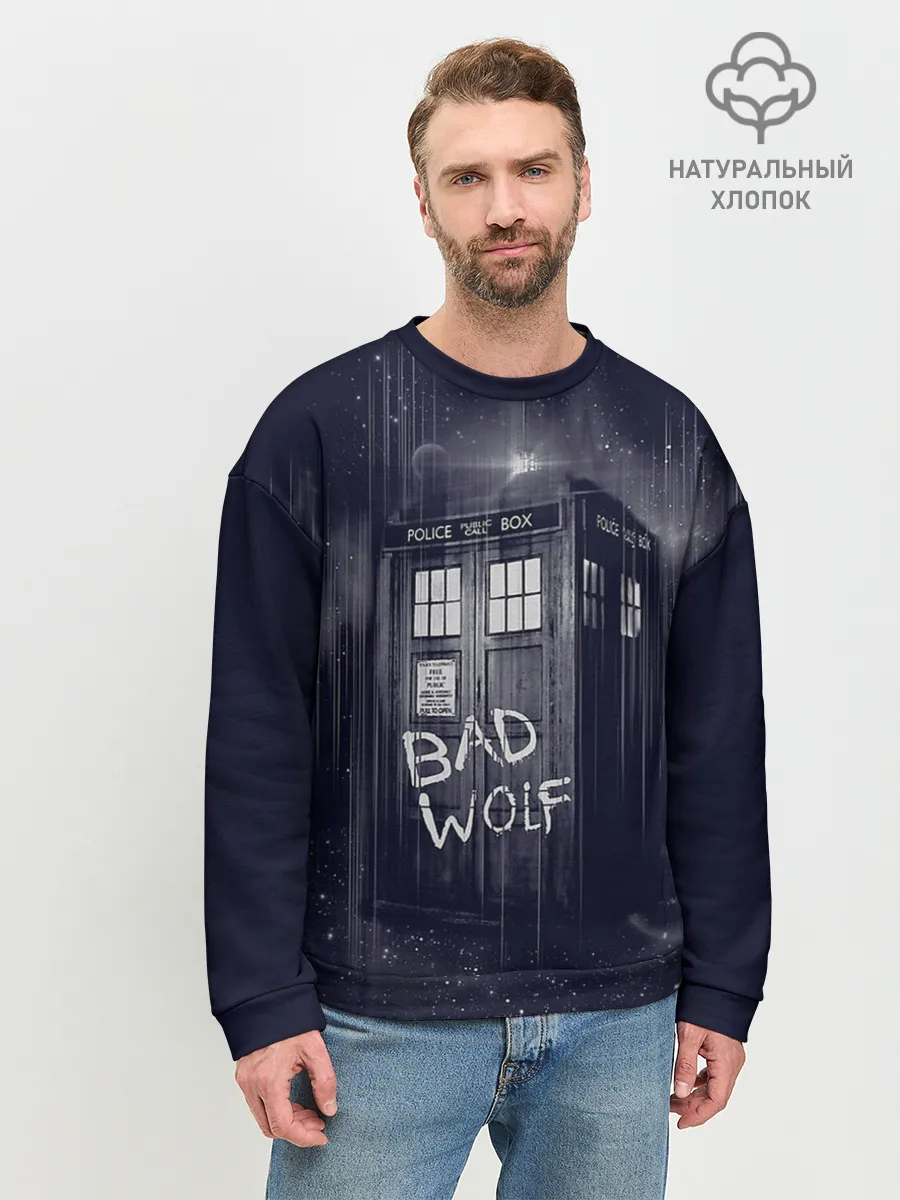 Мужской свитшот базовый / Doctor Who