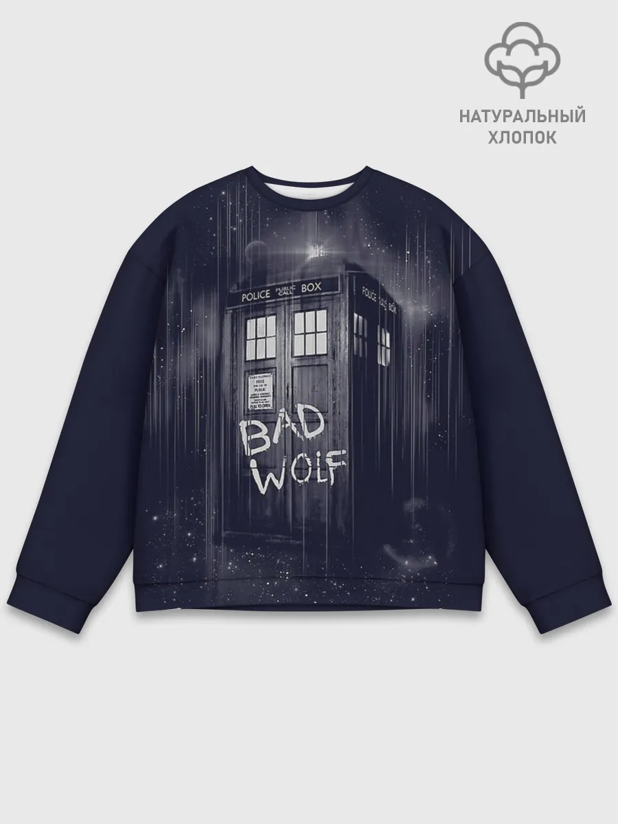 Мужской свитшот базовый / Doctor Who