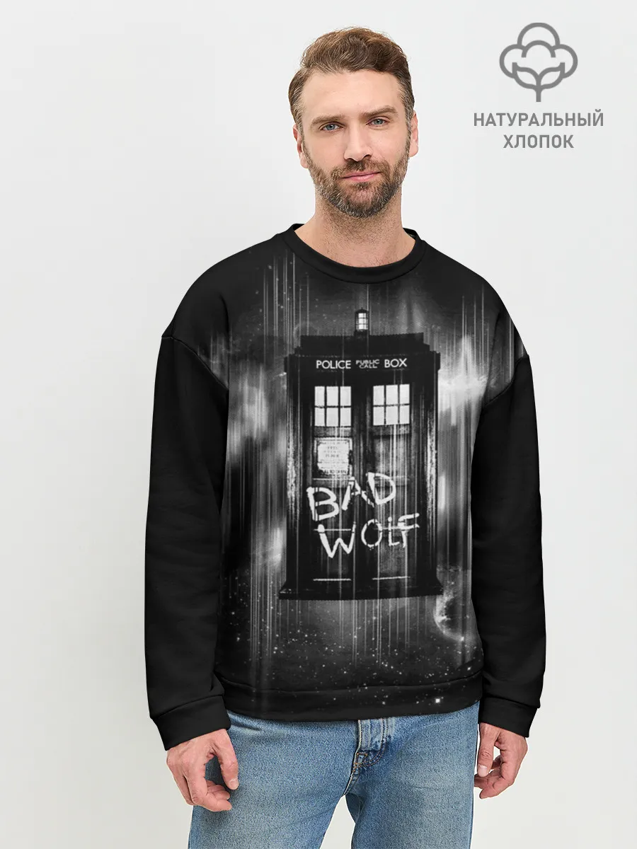 Мужской свитшот базовый / Doctor Who