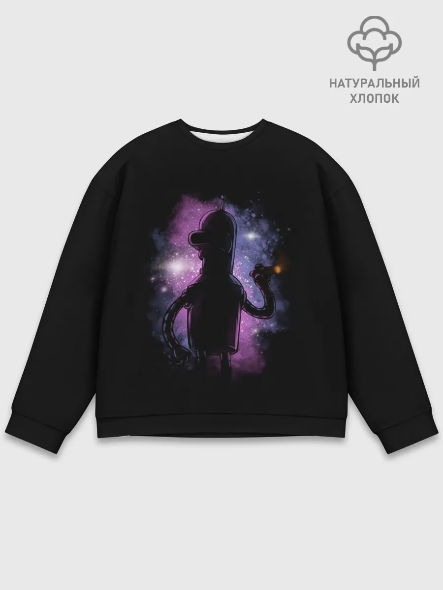 Мужской свитшот базовый / Futurama. Bender