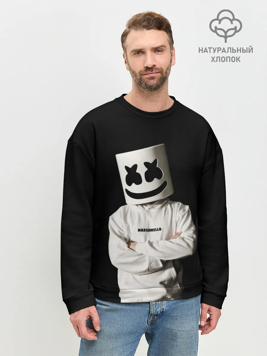 Мужской свитшот базовый / Marshmello