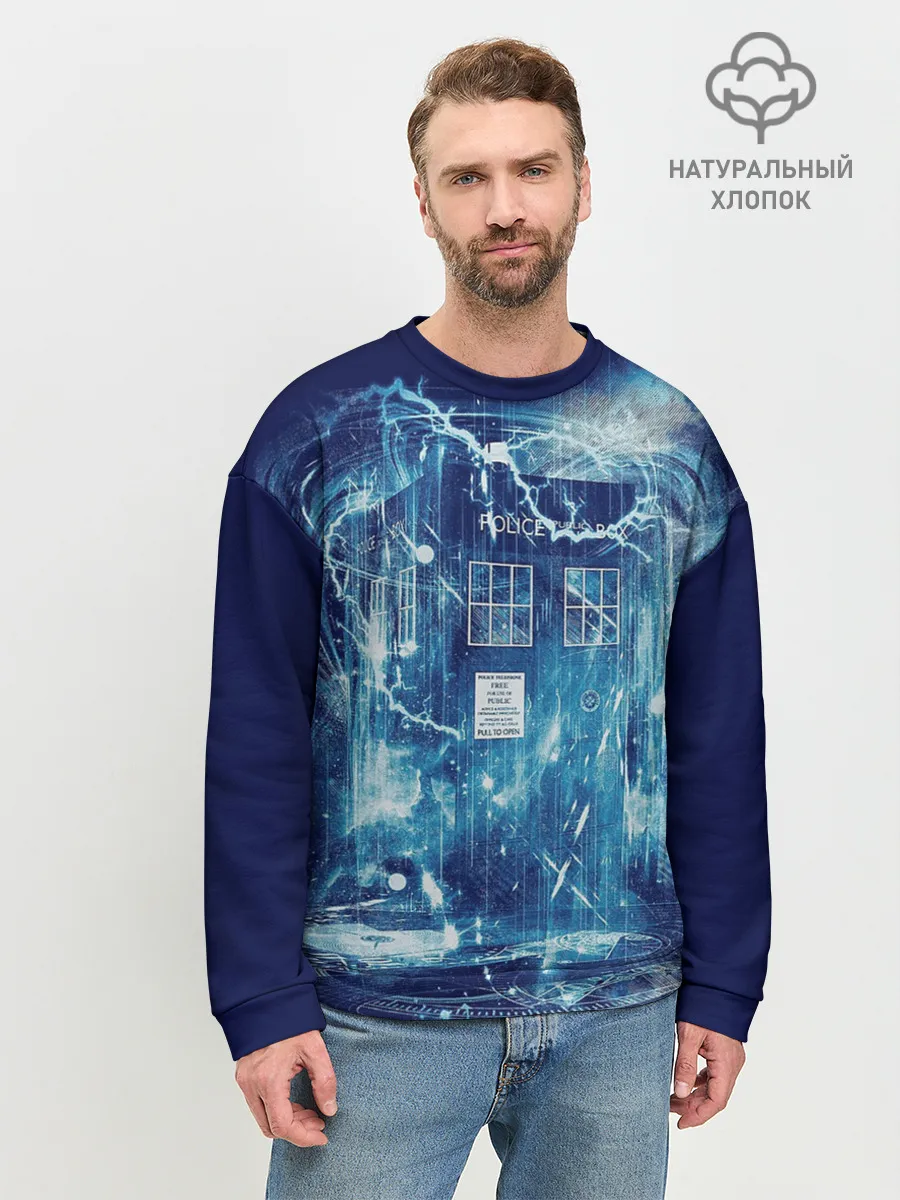 Мужской свитшот базовый / Doctor Who