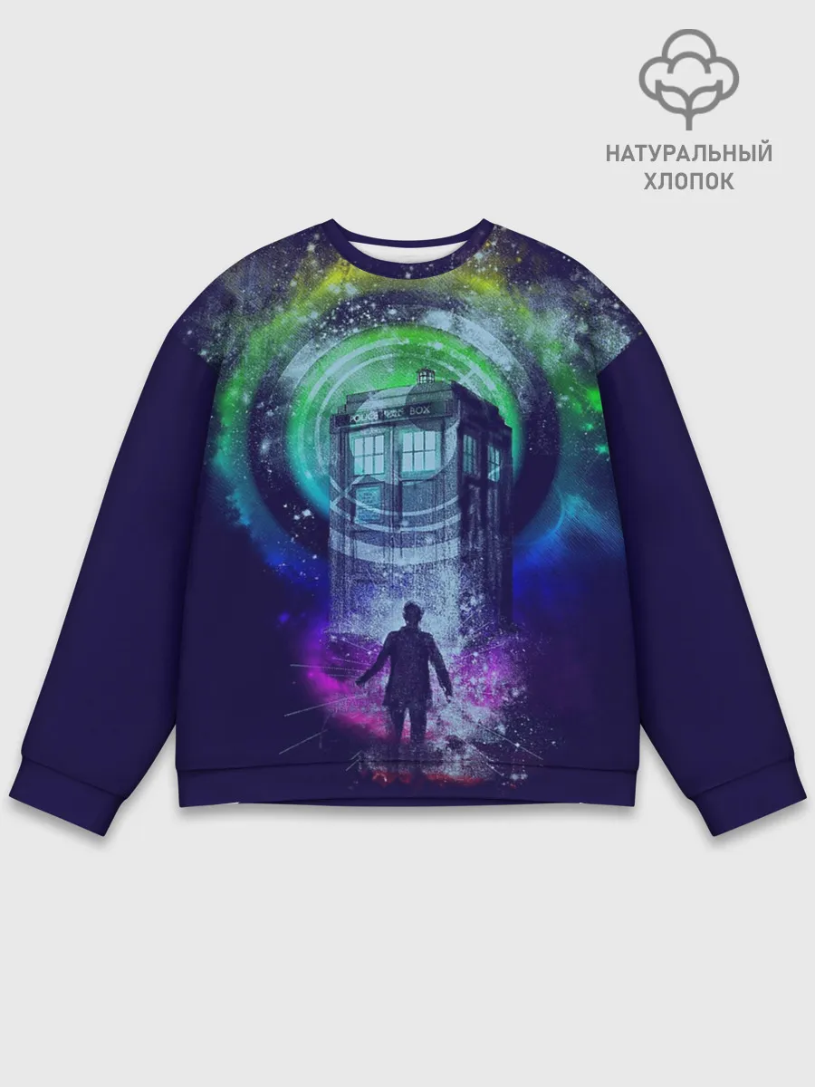 Мужской свитшот базовый / Доктор Кто