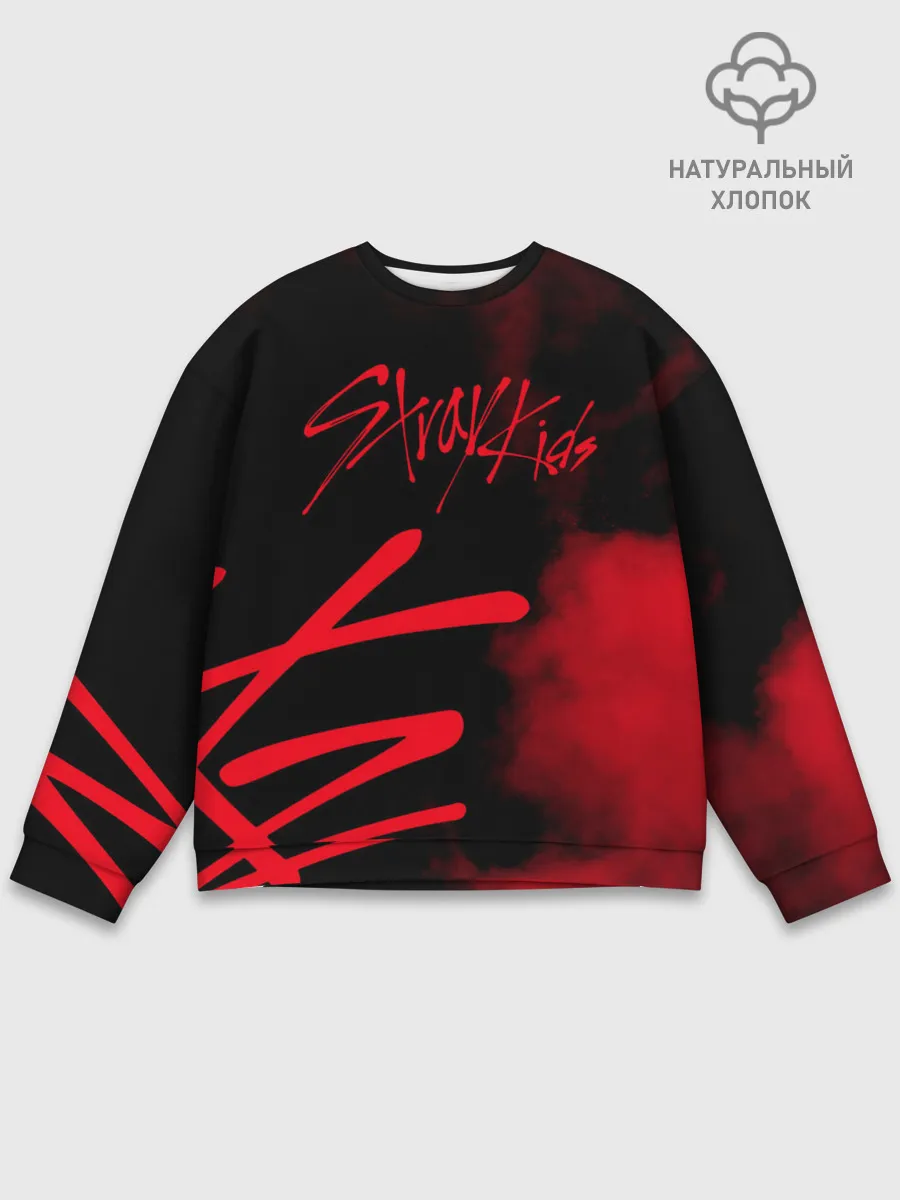 Мужской свитшот базовый / Stray Kids