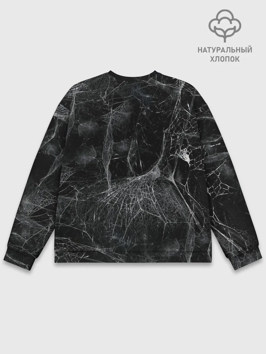 Мужской свитшот базовый / Индеец череп