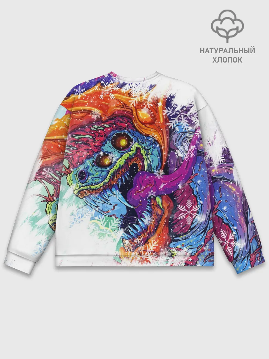 Мужской свитшот базовый / Новогодний CS GO