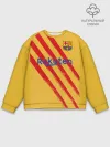 Мужской свитшот базовый / Barcelona 4-th kit 19-20