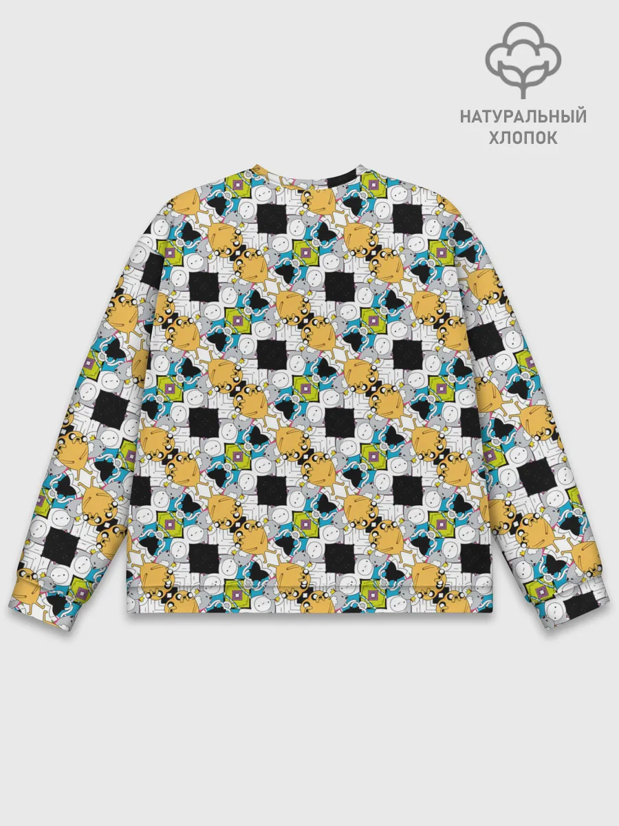 Мужской свитшот базовый / Jake Adventure Time
